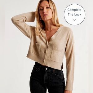 NWT Abercrombie & Fitch Cashmere Cardigan (XS)